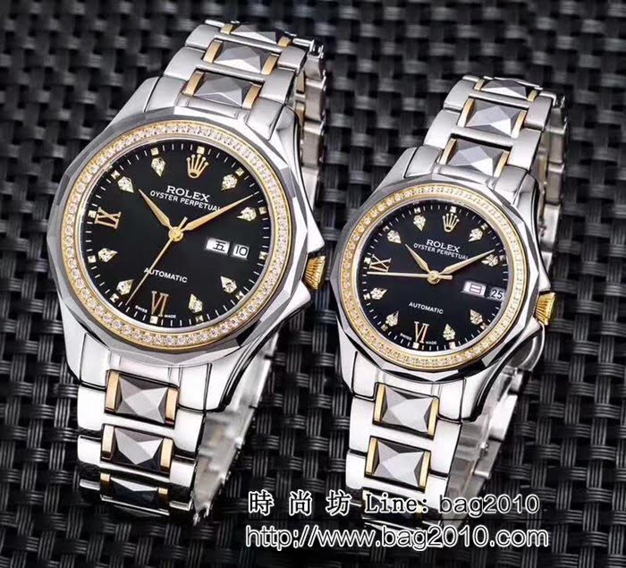勞力士ROLEX 經典對表系列 最新款情侶鎢鋼勞力士 WSS0300